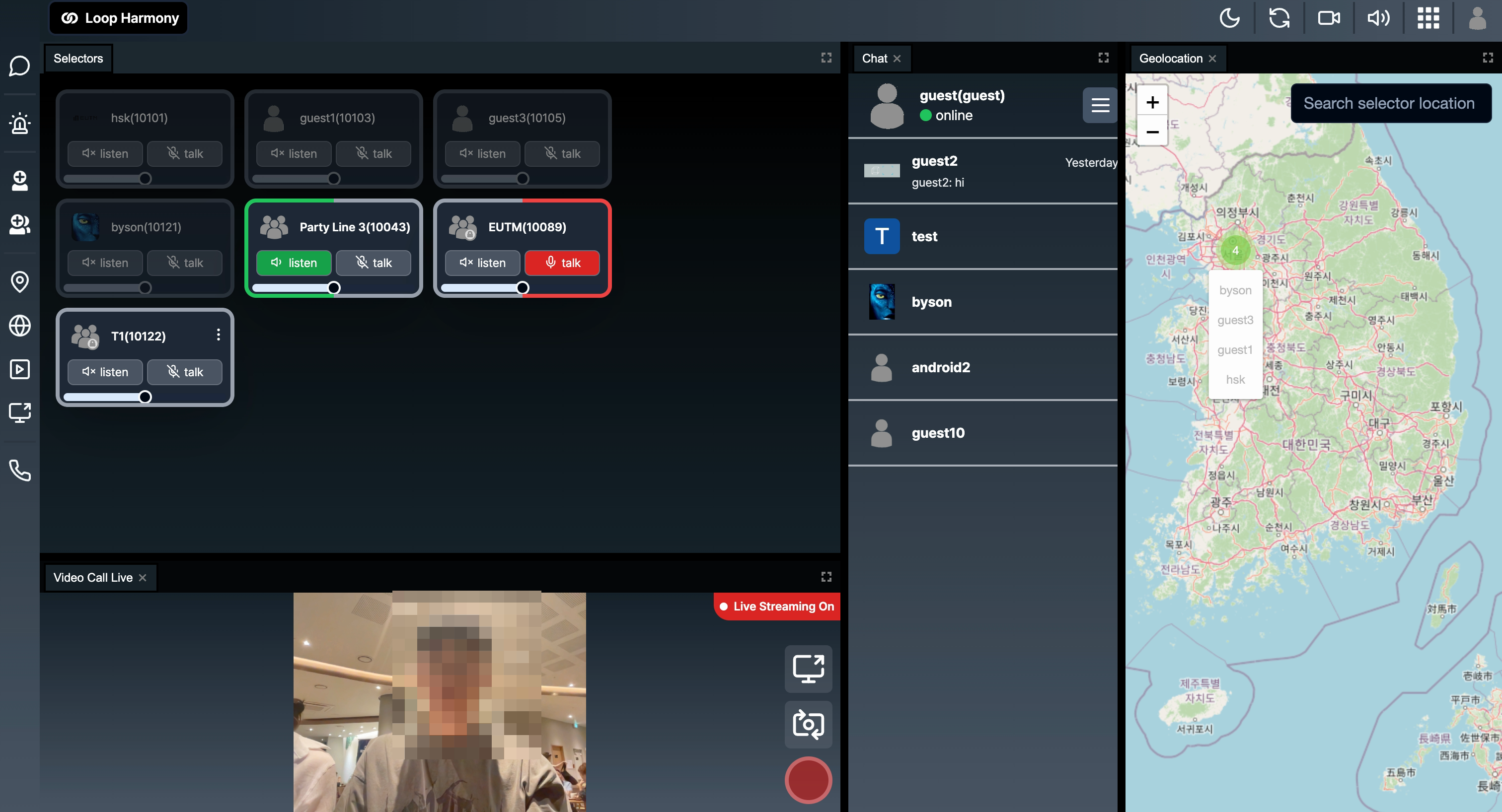 PC monitoring dashboard